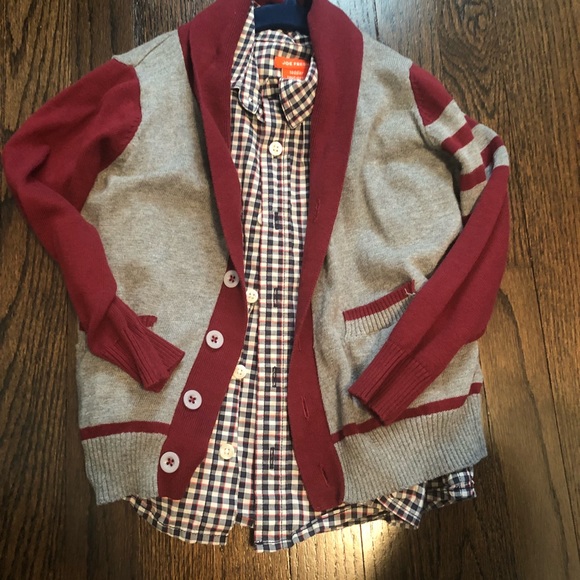 Joe Fresh Other - Fall Sweater & Shirt Set